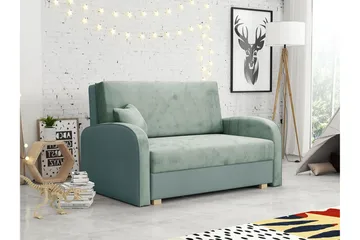 Denegal 2-sits Bäddsoffa NO_BRAND Light grey/Dark grey - Möbler - Soffa - Bäddsoffa - 2 sits bäddsoffa
