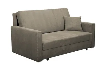 Denegal 2-sits liten bäddsoffa i Manchester - Beige - Möbler - Soffa - Bäddsoffa - 2 sits bäddsoffa