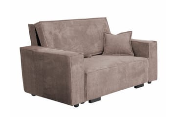 Denegal 2-sits liten bäddsoffa i Manchester - Brun - Möbler - Soffa - Bäddsoffa - 2 sits bäddsoffa