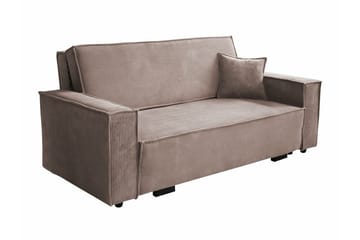 Denegal 2-sits liten bäddsoffa i Manchester - Brun - Möbler - Soffa - Bäddsoffa - 2 sits bäddsoffa