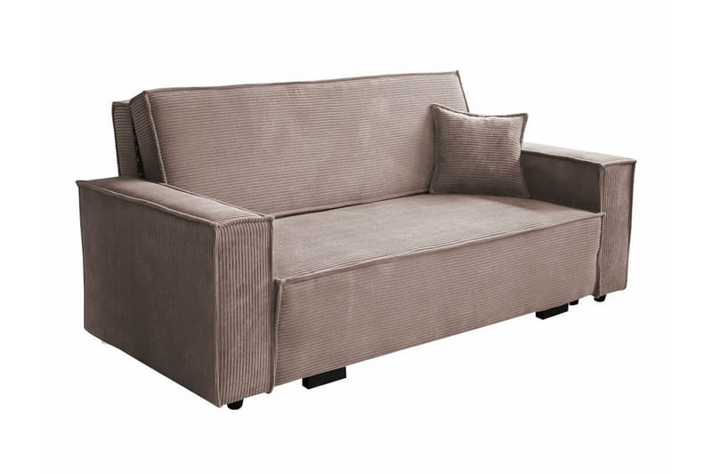 Denegal 2-sits liten bäddsoffa i Manchester, Brun