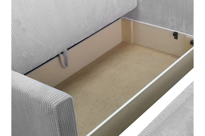 Denegal 2-sits liten bäddsoffa i Manchester - Grå - Möbler - Soffa - Bäddsoffa - 2 sits bäddsoffa