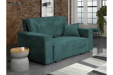 Denegal 2-sits liten bäddsoffa i Manchester - Grön - Möbler - Soffa - Bäddsoffa - 2 sits bäddsoffa