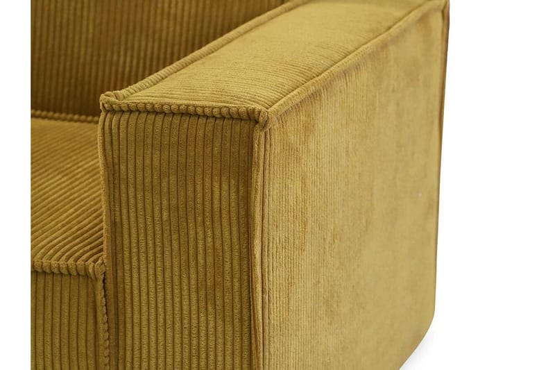 Denegal 2-sits liten bäddsoffa i Manchester - Gul - Möbler - Soffa - Bäddsoffa - 2 sits bäddsoffa