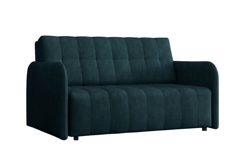 Denegal 2-sits liten bäddsoffa i Mocka, Blå , Grön
