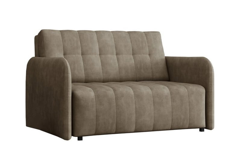 Denegal 2-sits liten bäddsoffa i Mocka, Brun