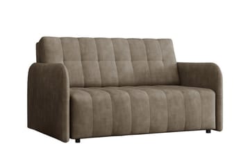 Denegal 2-sits liten bäddsoffa i Mocka - Brun - Möbler - Soffa - Bäddsoffa - 2 sits bäddsoffa