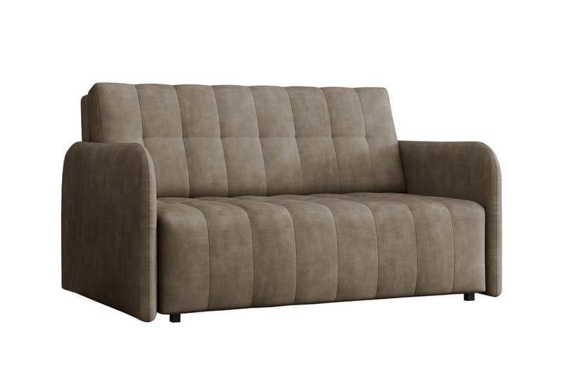Denegal 2-sits liten bäddsoffa i Mocka, Brun