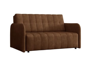 Denegal 2-sits liten bäddsoffa i Mocka - Brun - Möbler - Soffa - Bäddsoffa - 2 sits bäddsoffa