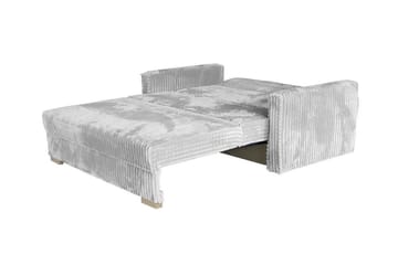 Denegal 2-sits liten bäddsoffa i Sammet - Beige - Möbler - Soffa - Bäddsoffa - 2 sits bäddsoffa
