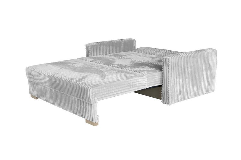 Denegal 2-sits liten bäddsoffa i Sammet - Beige - Möbler - Soffa - Bäddsoffa - 2 sits bäddsoffa