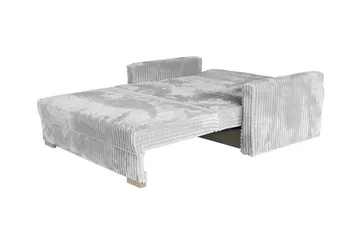 Denegal 2-sits liten bäddsoffa i Sammet - Grå - Möbler - Soffa - Bäddsoffa - 2 sits bäddsoffa