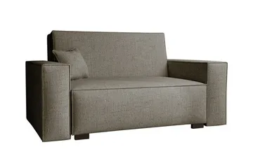 Denegal 2-sits liten bäddsoffa i Tyg - Beige - Möbler - Soffa - Bäddsoffa - 2 sits bäddsoffa