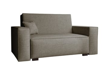 Denegal 2-sits liten bäddsoffa i Tyg - Beige - Möbler - Soffa - Bäddsoffa - 2 sits bäddsoffa