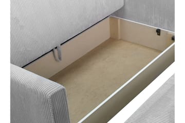 Denegal 2-sits liten bäddsoffa i Tyg - Beige - Möbler - Soffa - Bäddsoffa - 2 sits bäddsoffa
