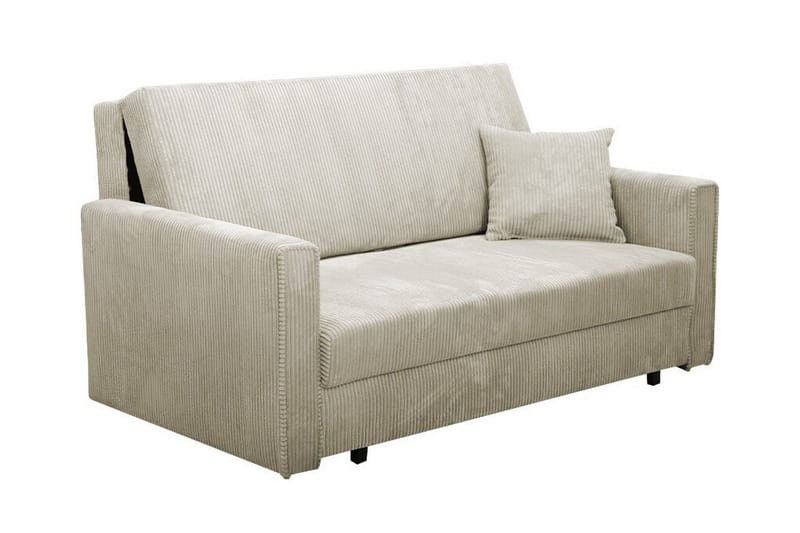 Denegal 2-sits liten bäddsoffa i Tyg, Beige