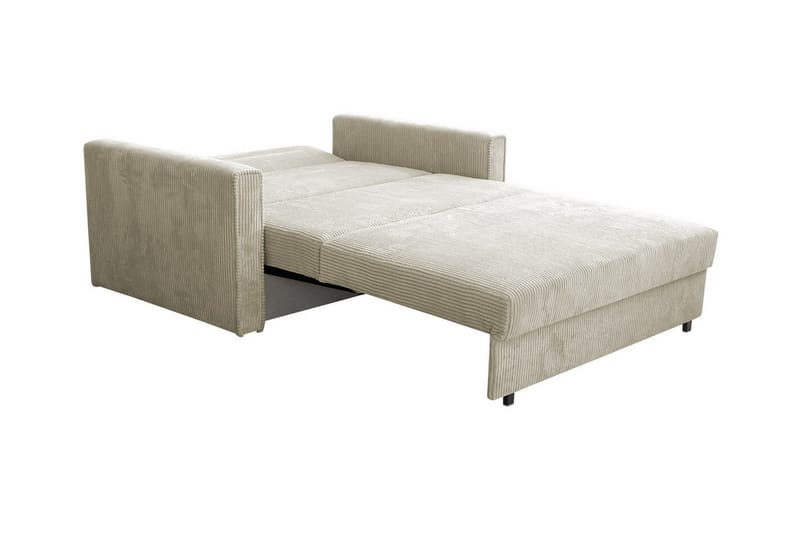 Denegal 2-sits liten bäddsoffa i Tyg - Blå - Möbler - Soffa - Bäddsoffa - 2 sits bäddsoffa