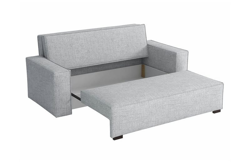 Denegal 2-sits liten bäddsoffa i Tyg - Brun , Beige - Möbler - Soffa - Bäddsoffa - 2 sits bäddsoffa