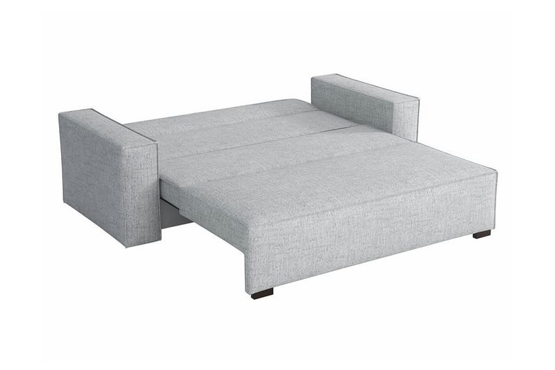 Denegal 2-sits liten bäddsoffa i Tyg - Grå , Blå - Möbler - Soffa - Bäddsoffa - 2 sits bäddsoffa