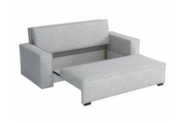 Denegal 2-sits liten bäddsoffa i Tyg - Grå , Blå - Möbler - Soffa - Bäddsoffa - 2 sits bäddsoffa