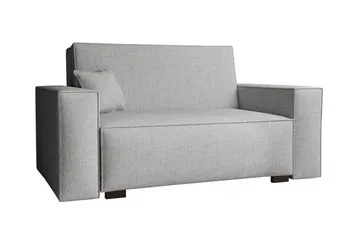 Denegal 2-sits liten bäddsoffa i Tyg - Grå - Möbler - Soffa - Bäddsoffa - 2 sits bäddsoffa