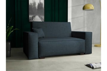 Denegal 2-sits liten bäddsoffa i Tyg - Grå - Möbler - Soffa - Bäddsoffa - 2 sits bäddsoffa