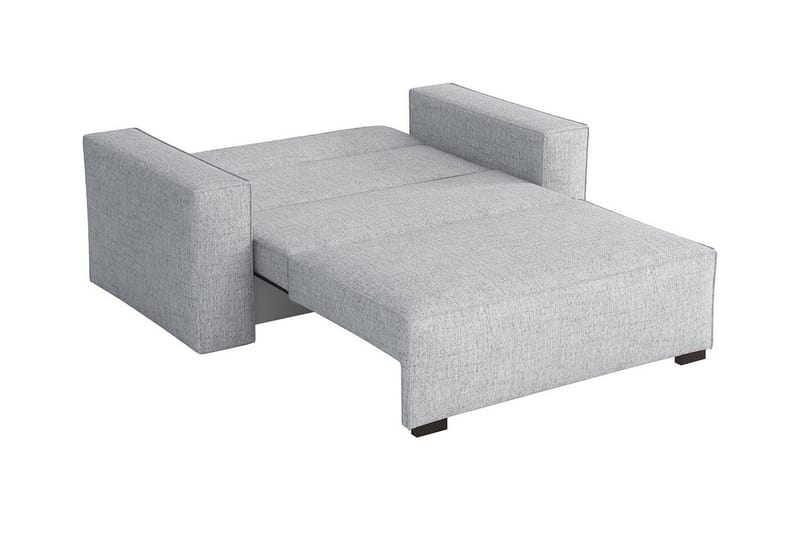 Denegal 2-sits liten bäddsoffa i Tyg - Grå - Möbler - Soffa - Bäddsoffa - 2 sits bäddsoffa