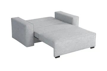 Denegal 2-sits liten bäddsoffa i Tyg - Grå - Möbler - Soffa - Bäddsoffa - 2 sits bäddsoffa