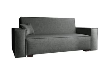 Denegal 2-sits liten bäddsoffa i Tyg - Grå - Möbler - Soffa - Bäddsoffa - 2 sits bäddsoffa