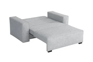 Denegal 2-sits liten bäddsoffa i Tyg - Grå - Möbler - Soffa - Bäddsoffa - 2 sits bäddsoffa