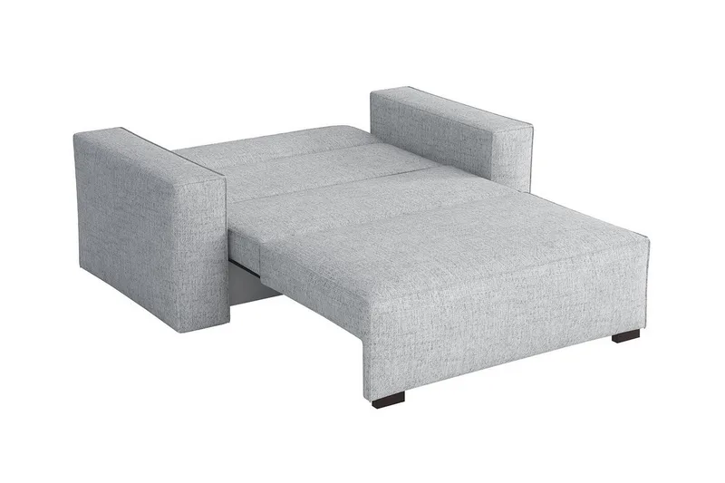 Denegal 2-sits liten bäddsoffa i Tyg - Grå - Möbler - Soffa - Bäddsoffa - 2 sits bäddsoffa