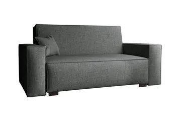 Denegal 2-sits liten bäddsoffa i Tyg - Grå - Möbler - Soffa - Bäddsoffa - 2 sits bäddsoffa