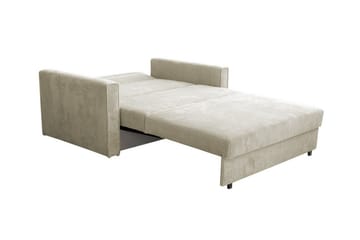 Denegal 2-sits liten bäddsoffa i Tyg - Grå - Möbler - Soffa - Bäddsoffa - 2 sits bäddsoffa