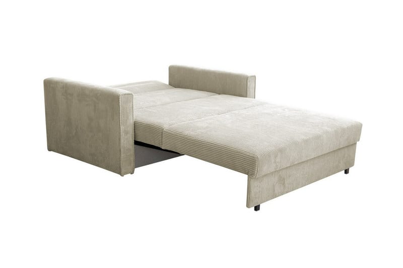 Denegal 2-sits liten bäddsoffa i Tyg - Grå - Möbler - Soffa - Bäddsoffa - 2 sits bäddsoffa