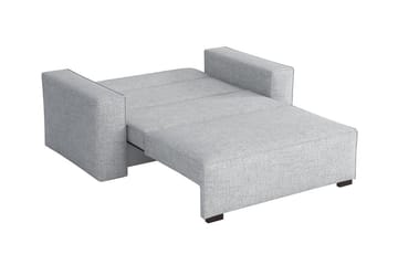 Denegal 2-sits liten bäddsoffa i Tyg - Grå - Möbler - Soffa - Bäddsoffa - 2 sits bäddsoffa
