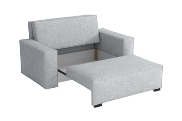 Denegal 2-sits liten bäddsoffa i Tyg - Grå - Möbler - Soffa - Bäddsoffa - 2 sits bäddsoffa