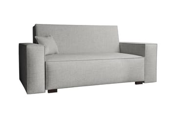 Denegal 2-sits liten bäddsoffa i Tyg - Grå - Möbler - Soffa - Bäddsoffa - 2 sits bäddsoffa