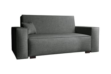 Denegal 2-sits liten bäddsoffa i Tyg - Grå - Möbler - Soffa - Bäddsoffa - 2 sits bäddsoffa