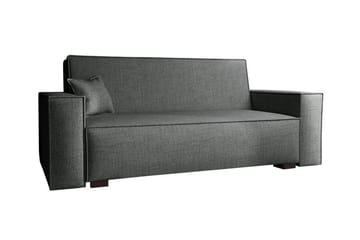 Denegal 2-sits liten bäddsoffa i Tyg - Grå - Möbler - Soffa - Bäddsoffa - 2 sits bäddsoffa