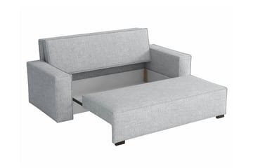 Denegal 2-sits liten bäddsoffa i Tyg - Grå - Möbler - Soffa - Bäddsoffa - 2 sits bäddsoffa
