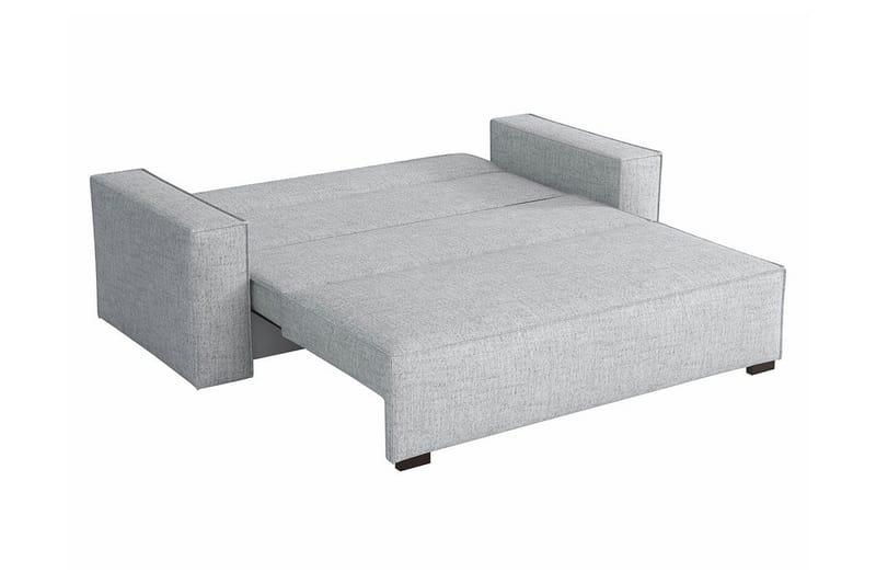 Denegal 2-sits liten bäddsoffa i Tyg - Grå - Möbler - Soffa - Bäddsoffa - 2 sits bäddsoffa