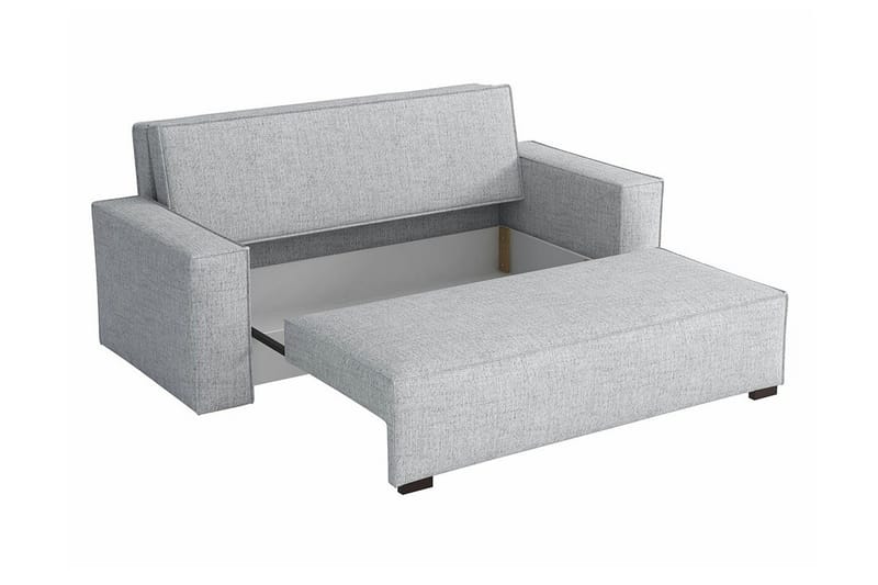 Denegal 2-sits liten bäddsoffa i Tyg - Grön - Möbler - Soffa - Bäddsoffa - 2 sits bäddsoffa