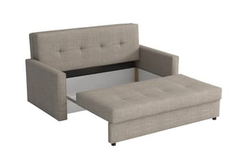 Denegal 2-sits liten bäddsoffa i Plysch - Blå - Möbler - Soffa - Bäddsoffa - 2 sits bäddsoffa