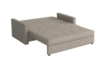 Denegal 2-sits liten bäddsoffa i Plysch - Brun - Möbler - Soffa - Bäddsoffa - 2 sits bäddsoffa