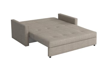 Denegal 2-sits liten bäddsoffa i Plysch - Grön - Möbler - Soffa - Bäddsoffa - 2 sits bäddsoffa