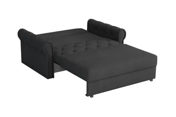 Denegal 2-sits liten bäddsoffa i Plysch - Blå - Möbler - Soffa - Bäddsoffa - 2 sits bäddsoffa