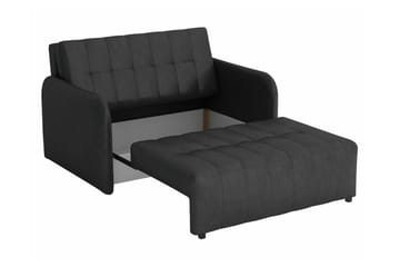 Denegal 2-sits Utdragbar Bäddsoffa 112x192 cm med Förvaring i Tyg - Cognac - Möbler - Soffa - Bäddsoffa - 2 sits bäddsoffa