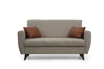 Dewan Bäddsoffa 2-sits - Beige - Möbler - Soffa - Bäddsoffa - 2 sits bäddsoffa
