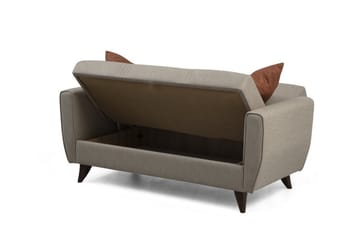 Dewan Bäddsoffa 2-sits - Beige - Möbler - Soffa - Bäddsoffa - 2 sits bäddsoffa