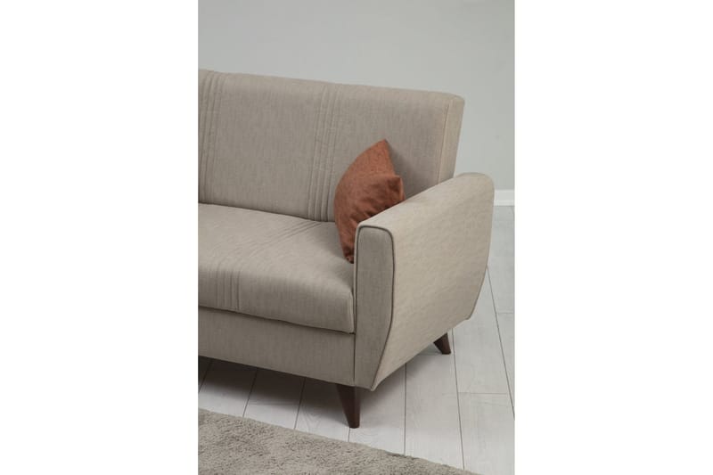 Dewan Bäddsoffa 2-sits - Beige - Möbler - Soffa - Bäddsoffa - 2 sits bäddsoffa